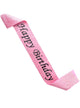 Image of Pink Glitter Happy Birthday Sash