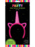 Image of Neon Pink Glow In The Dark Unicorn Horn Glow Stick Headband