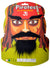 Image of Menacing Black Pirate Beard, Eyebrows and Moustache Set - Main Image