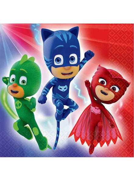 Image Of PJ Masks 16 Pack Lunch Napkins