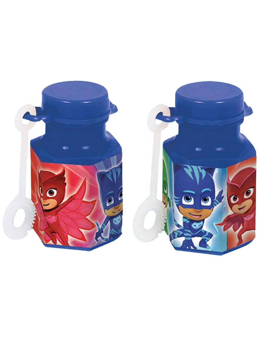 Image of PJ Masks 12 Pack Mini Bubbles Party Favours