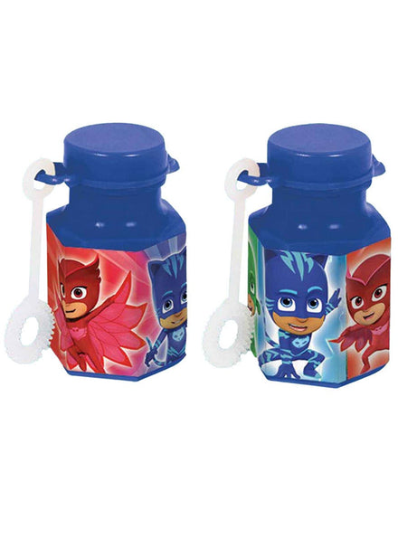 Image of PJ Masks 12 Pack Mini Bubbles Party Favours