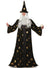 Image of Magical Black and Gold Plus Size Men's Wizard Costume