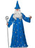 Image of Magical Blue and Silver Plus Size Men's Wizard Costume