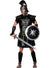 Image of Deluxe Black Roman Gladiator Plus Size Mens Costume