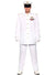 Image of Deluxe White Navy Admiral Plus Size Men's Costume