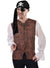 Image of Pirate Buccaneer Men's Plus Size Costume Shirt
