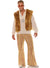 Carefree Plus Size Men's 1960s Hippie Costume