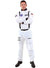 Image of Space Astronaut Plus Size Men's White Costume