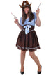 Image of Wild West Cowgirl Cutie Women's Plus Size Costume