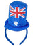 Image of Mini Plush Blue Aussie Top Hat on Headband - Main Image