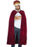 Image of Royal Maroon Velvet King Costume Cape with Fur