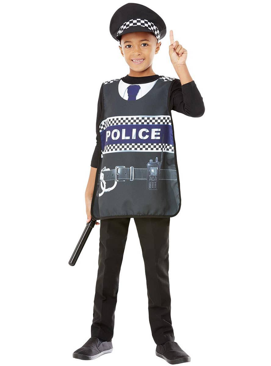 Image of Police Officer Kids Easy Book Week Costume - Main Image