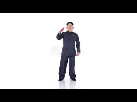 North Korean Dictator Men's Funny Kim Jong-un Costume Product Video
