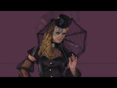 Women's Deluxe Sexy Victorian Doll Halloween Costume Product Video