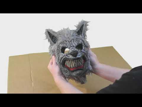 A tutorial video showing to how wear and use the Ani Motion werewolf mask.