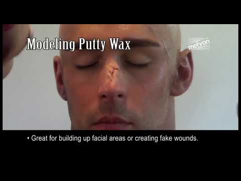 Professional Quality Fake Scar Putty Special Effects Instruction Video
