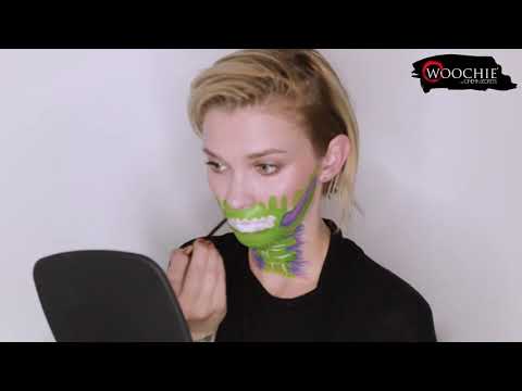 Meltdown Neon Skeleton Makeup Kit Instruction Video