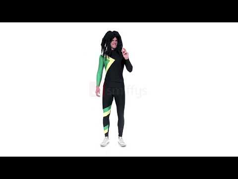 Cool Runnings Adult's Jamaican Bobsled Team Costume Product Video
