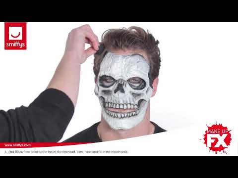 A video tutorial showing how to apply this foam latex special FX prosthetic.