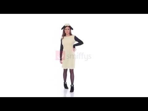 Women's Shaun the Sheep Fancy Dress Costume Product Video