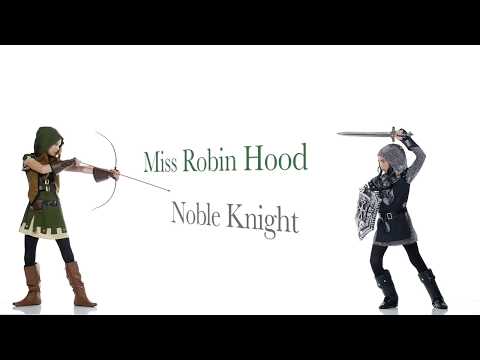 Girls Noble Medieval Knight Fancy Dress Costume Product Video