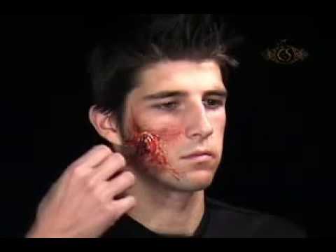 Video of 38 Exit Bullet Wound Special FX Kit