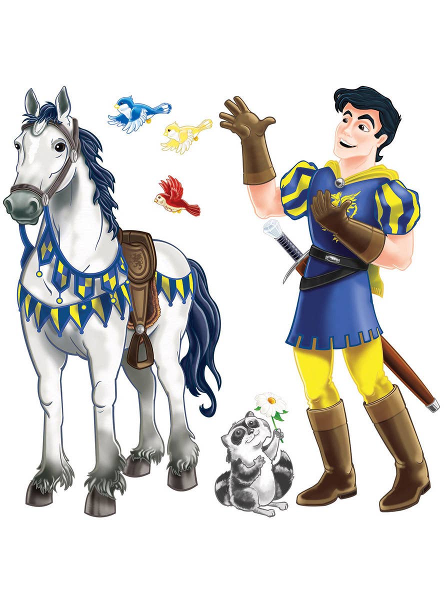 Image of Fairytale Prince Charming Cut Outs Party Decoration