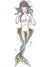 Tinsley Transfers Pin Up Mermaid Girl Temporary Tattoo - Alternative Image