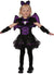Image of Pretty Purple Bat Toddler Girls Halloween Costume