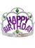 Image of Happy Birthday Purple and Silver Party Tiara