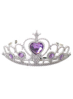 Image of Jewelled Purple and Silver Princess Costume Tiara