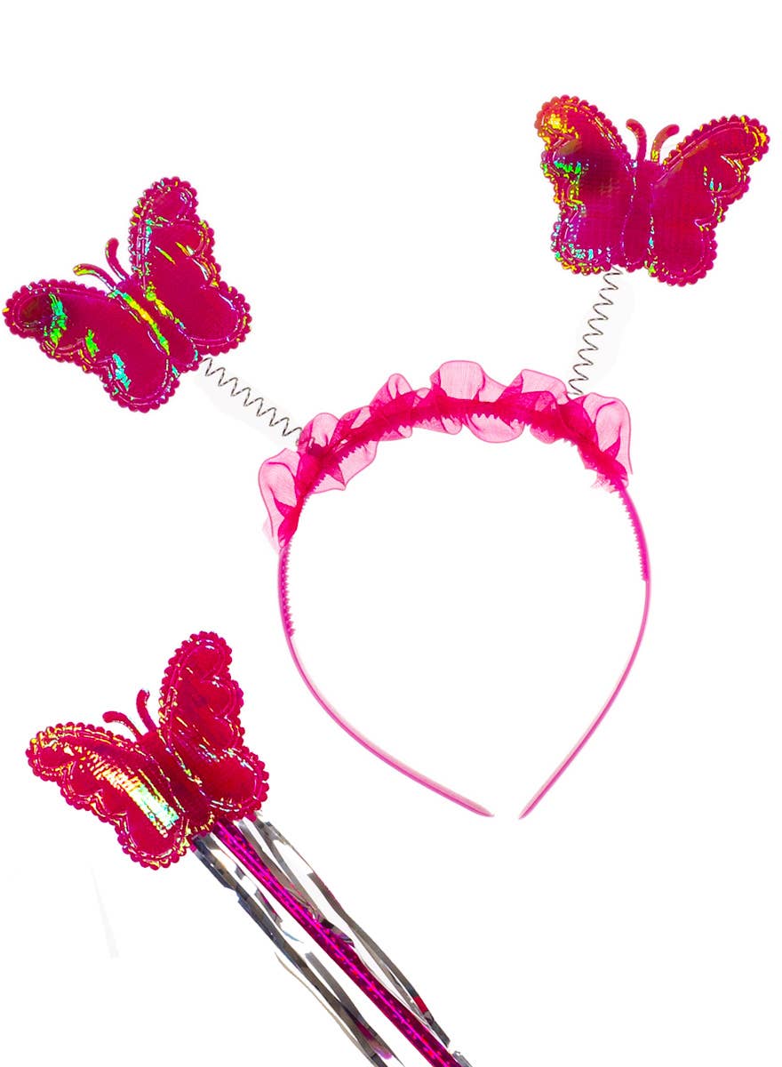 Girls Rainbow Fairy Accessory Set - Close Image