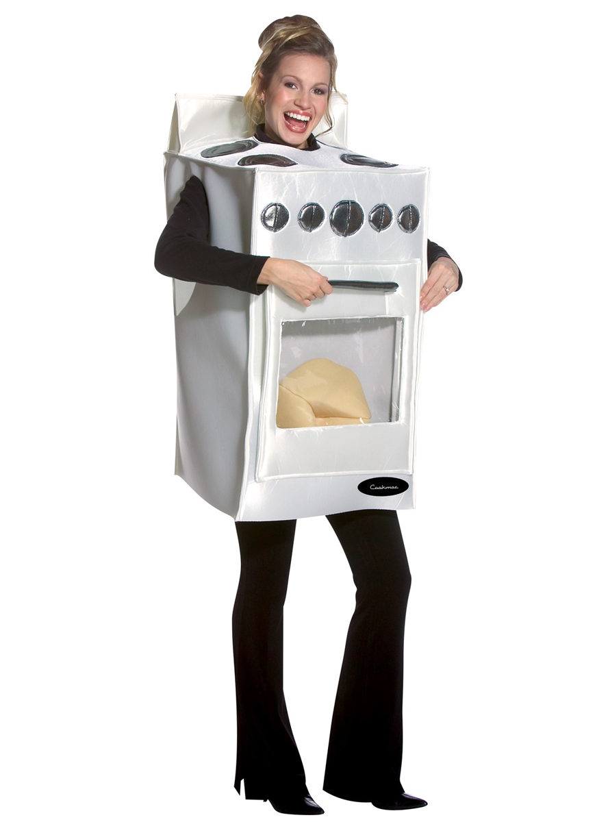 Adults Funny Bun In The Oven and Bun Maker Couples Costume - Alternate Image 1