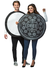 Split Oreo Cookie Couples Costume for Adults - Front Image