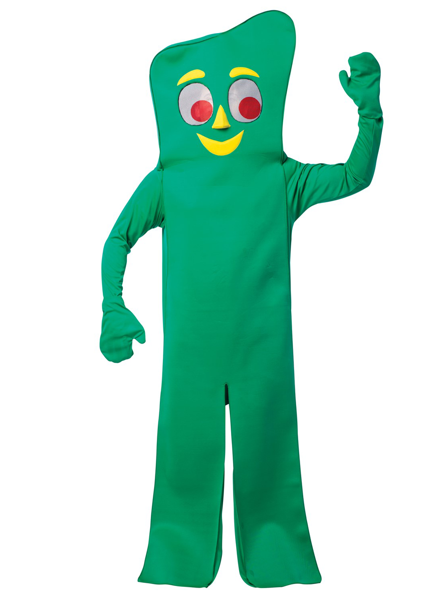 Green Giant Gumby Costume for Adults