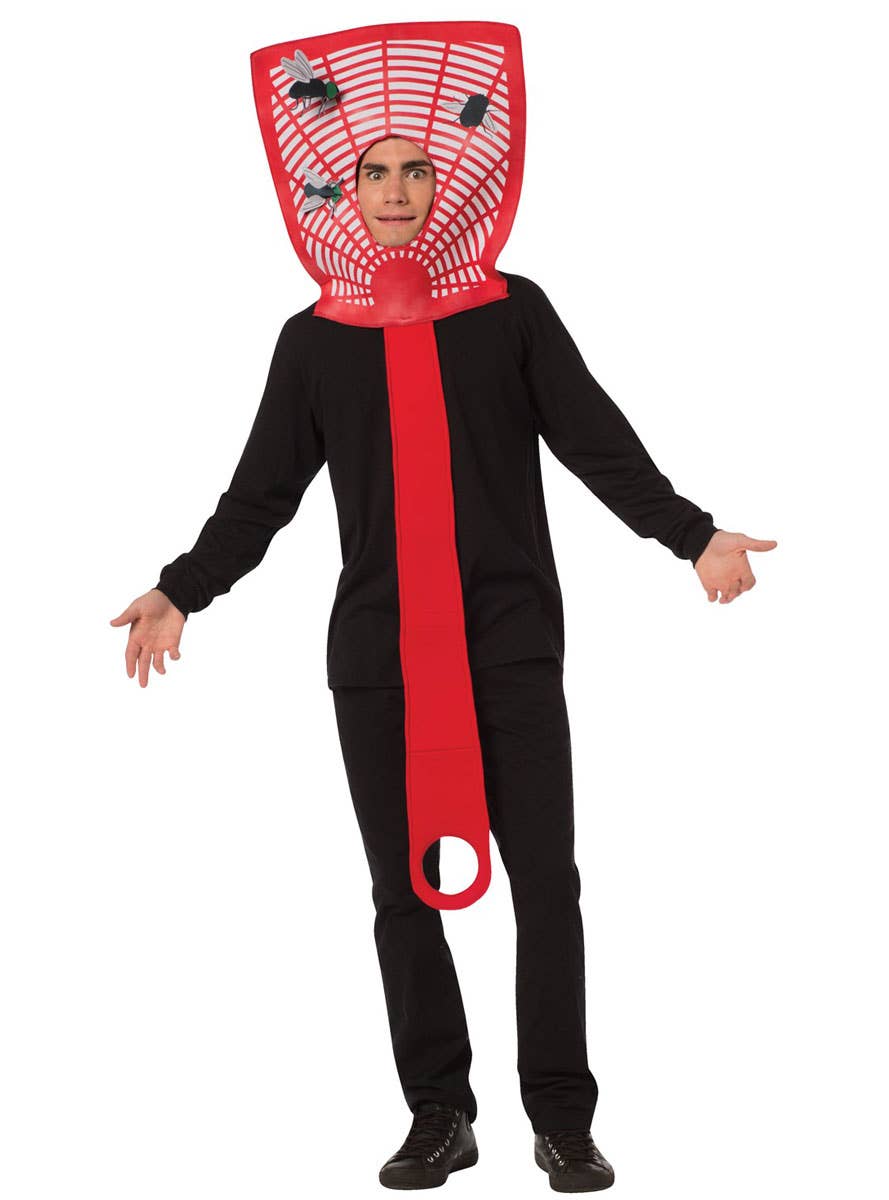 Red Fly Swatter Costume for Adults