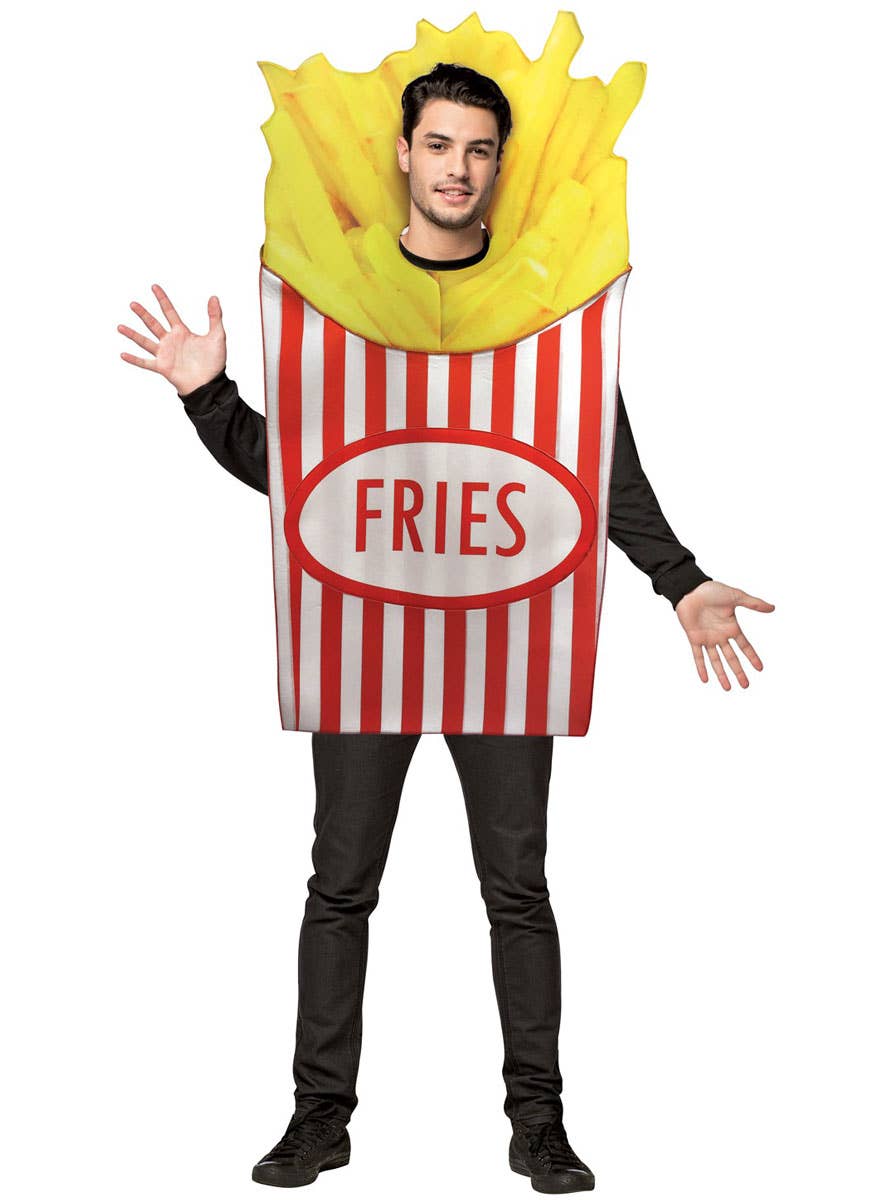 Adults Funny French Fries Fancy Dress Costume