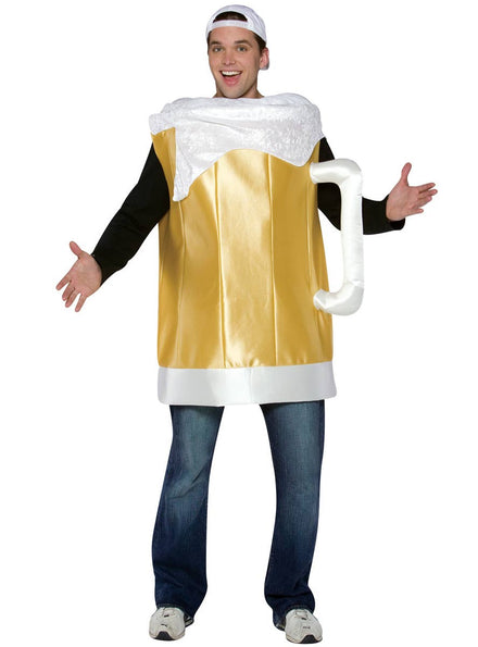 Men's Novelty Beer Mug Fancy Dress Costume