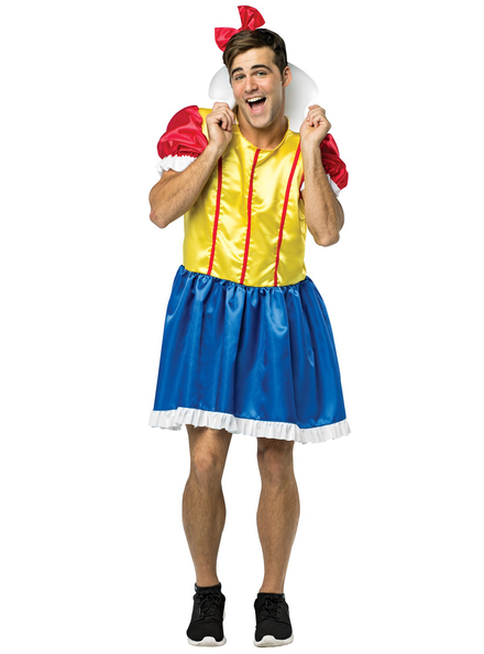 Mens Funny Snow White Fairytale Costume