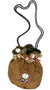 Brown Suede Pirate Handbag Costume Accessory