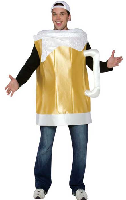 Beer Mug Adults Funny Fancy Dress Costume