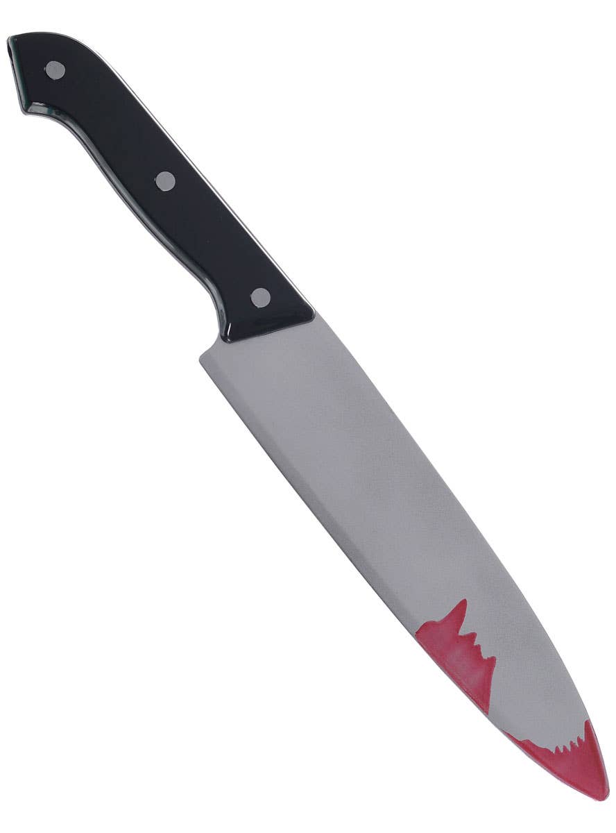 Image of Blood Splattered 31cm Knife Halloween Costume Weapon