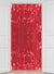 Image of Red Foil Tassel 2m x 90cm Backdrop Decoration