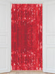 Image of Red Foil Tassel 2m x 90cm Backdrop Decoration