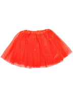 Image of Sparkly Red Glitter Tulle 40cm Adults Costume Tutu - Main Image