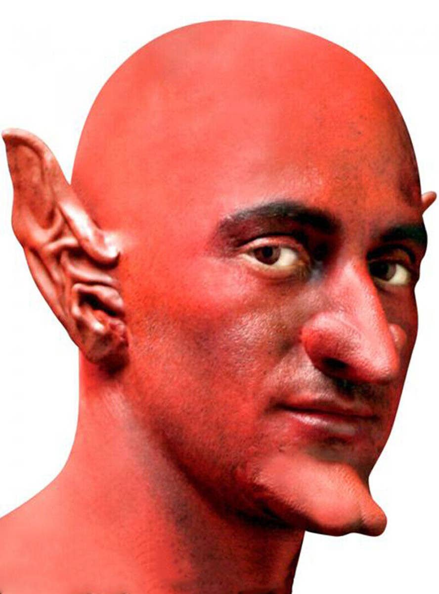 Image of Latex Red Bald Cap Special FX Prosthetic - Alternate Image