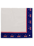 Image of Australia Day 16 Pack White Paper Napkins