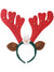 Image of Jingly Red Reindeer Antlers Christmas Headband