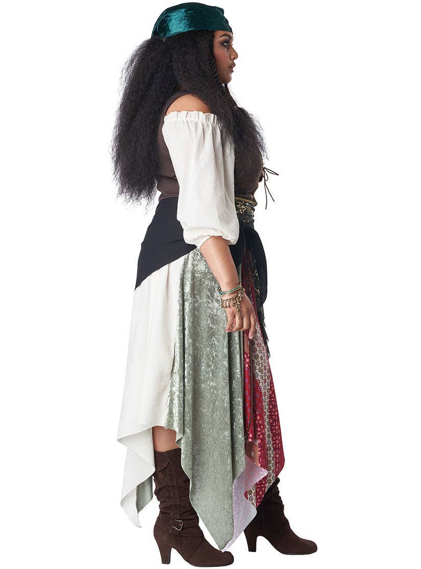 Plus Size Renaissance Gypsy Womens Costume